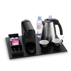 welcome tray SWITCH with coffee machine | kettle | condiment box product photo