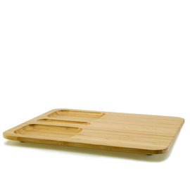 welcome tray wood 370 mm  x 325 mm  | non-slip product photo