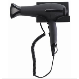 hotel safety hairdryer President for wall mounting black 2000 watts product photo