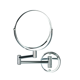 CLEARANCE | cosmetic mirror for wall mounting  | double swivel arm product photo