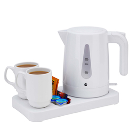 welcome tray Standard white with kettle 1.0 l product photo  S