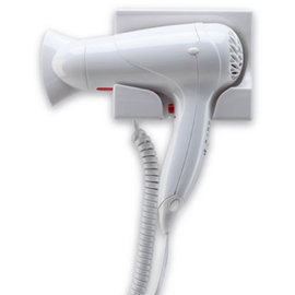 hotel safety hairdryer Valette white 1600 watts product photo