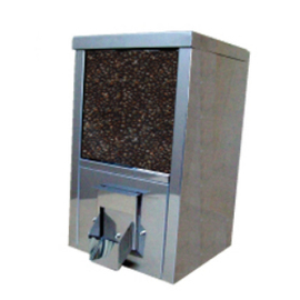 coffee bean dispenser for wall mounting AM 400 S.0  L 200 mm  H 330 mm | suitable for 2 kg of coffee beans product photo