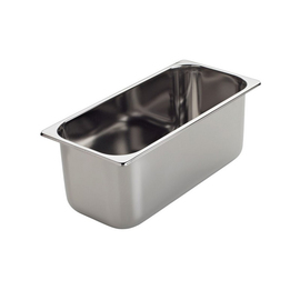 ice cream container 5 ltr stainless steel 360 mm x 165 mm H 120 mm product photo