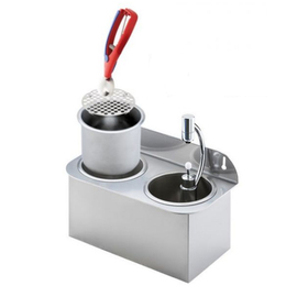 ice cream scoop dryer for wall mounting i.ScoopAir Silver Unlimited | 278 mm x 143 mm H 150 mm | holder product photo  S