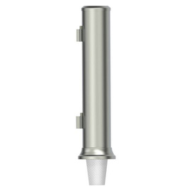 cup dispenser wall mounting L 600 mm stainless steel | suitable for cup Ø 62 - 98 mm product photo