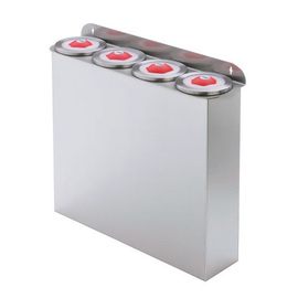 cup dispenser wall mounting • 4 dispensers | cladding | wall bracket L 623 mm H 661 mm product photo