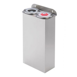cup dispenser|lid dispenser wall mounting • 2 dispensers | cladding | wall bracket L 312 mm H 661 mm product photo