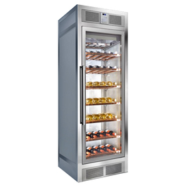 wine refrigerator  | glass door | convection cooling | 7 grids product photo  S