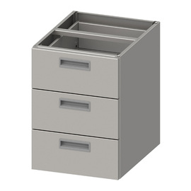 built-in drawer unit ECO AT 93 with 3 drawers | 386 mm x 490 mm H 540 mm | self-assembly product photo