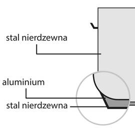 Soup pot tall form, with lid, Ø 240 mm, height 200 mm, 9 liters product photo  S
