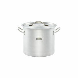 Soup pot tall form ECO series Ø 240 mm, height 200 mm, 9 liters, incl. lid product photo