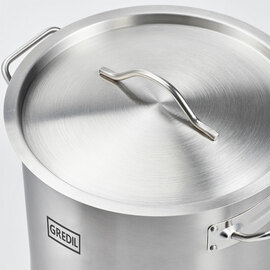 Soup pot tall form ECO series Ø 240 mm, height 200 mm, 9 liters, incl. lid product photo  S