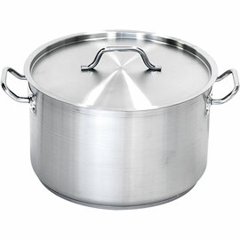 Medium-sized soup pot with lid, Ø 240 mm, height 160 mm, 7.2 liters product photo