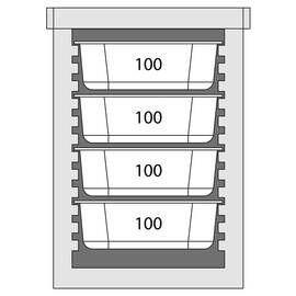 Thermobox front loader for 6x GN 1/1 (65 mm) product photo  S