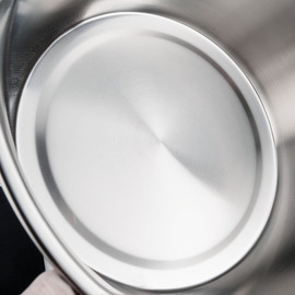 Kitchen bowl, satin finish, Ø 280 mm, 6.2 liters product photo  S