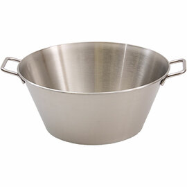 Kitchen bowl with handles, satin finish, Ø 45 cm, 21 liters product photo