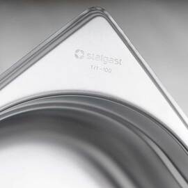 Gastronorm container series STANDARD, GN 1/2 (100mm) product photo  S