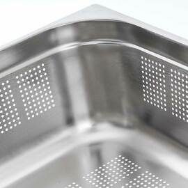 Gastronorm container series STANDARD, GN 1/2 (150mm), perforated product photo  S