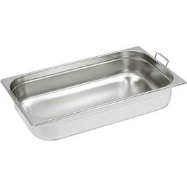 Gastronorm container series Basic, GN 1/1, 200 mm depth, with drop handles product photo