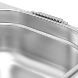 Gastronorm container series Basic, GN 1/3, 200 mm depth, with drop handles product photo  S