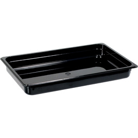 Gastronorm container, STANDARD series, polycarbonate, black, GN 1/1 (65 mm) product photo