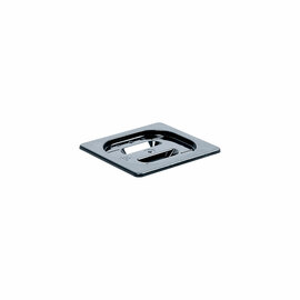 GN lid, polycarbonate, black, for GN 1/6 containers product photo
