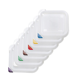 ARAVEN Gastronorm container with lid, polypropylene, GN 1/6 (100 mm) product photo  S
