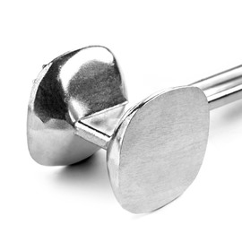 Meat tenderizer, double-sided, weight 0.4 kg product photo  S