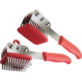 Meat tenderizer, red handle, 56 piercing aids product photo