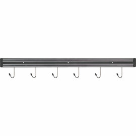 Magnetic knife holder with 6 hooks, L. 600 mm product photo