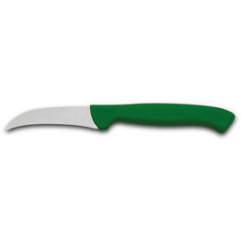 Vegetable knife series Zippy, curved, green, L. 75 mm product photo