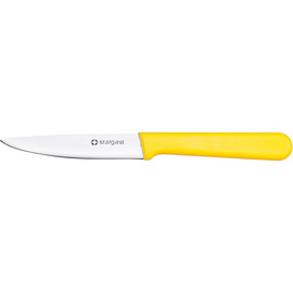 Stalgast paring knife, HACCP, yellow handle, stainless steel blade 9 cm product photo