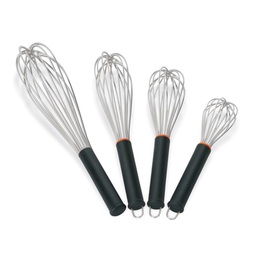 Whisk with plastic handle, length 450 mm product photo  S