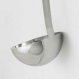 Monoblock ladle, ergonomic handle, 0.13 liters, Ø 8 cm product photo  S