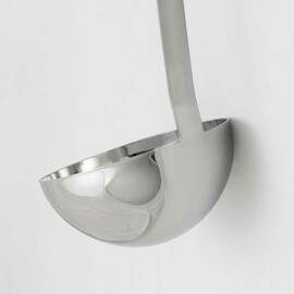 Monoblock ladle, ergonomic handle, 0.67 liters, Ø 14 cm product photo  S