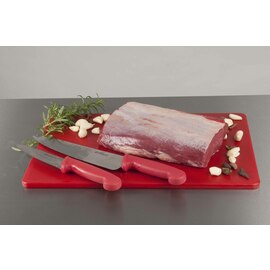 Cutting board, HACCP, color red, 450 x 300 x 13 mm (WxDxH) product photo  S