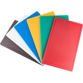 Cutting board, HACCP, color red, GN1/1, thickness 15 mm product photo  S
