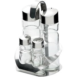4-piece cruet set, salt/pepper/vinegar/oil, height 115 mm product photo