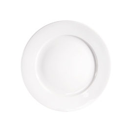 Flat plate, pure white hotel porcelain, Isabell series, Ø 230 mm product photo  S