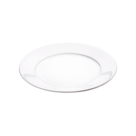 Flat plate, pure white hotel porcelain, Isabell series, Ø 240 mm product photo