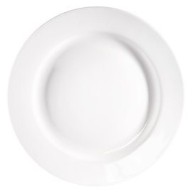 Flat plate, pure white hotel porcelain, Isabell series, Ø 310 mm product photo  S