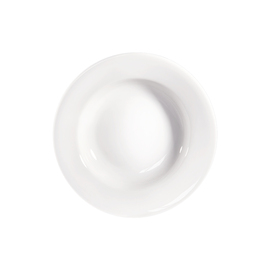Deep plate, pure white hotel porcelain, Isabell series, Ø 200 mm, 210 ml product photo  S