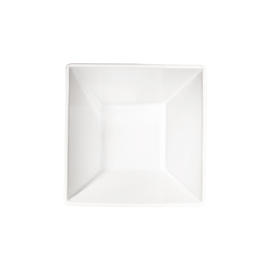 Bowl, square, pure white hotel porcelain, Isabell series, 120 x 120 mm product photo  S
