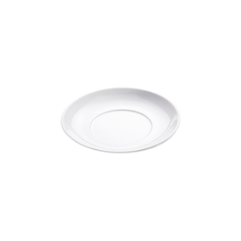 Saucer for cappuccino cup PZ2319030, pure white hotel porcelain, Isabell series, Ø 160 mm product photo