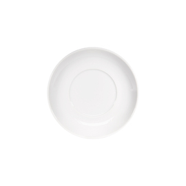 Saucer for cappuccino cup PZ2319030, pure white hotel porcelain, Isabell series, Ø 160 mm product photo  S