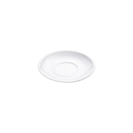 Saucer for coffee cup PZ2323017, pure white hotel porcelain, Isabell series, Ø 14 cm product photo