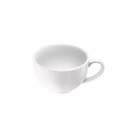 Cappuccino topper, pure white hotel porcelain, Isabell series, 260 ml product photo