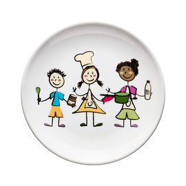 Children's tableware flat plate Ø 180 mm product photo