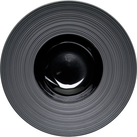 Large soup plate, relief rim, Gourmet Contrast series Ø 305 mm product photo  S
